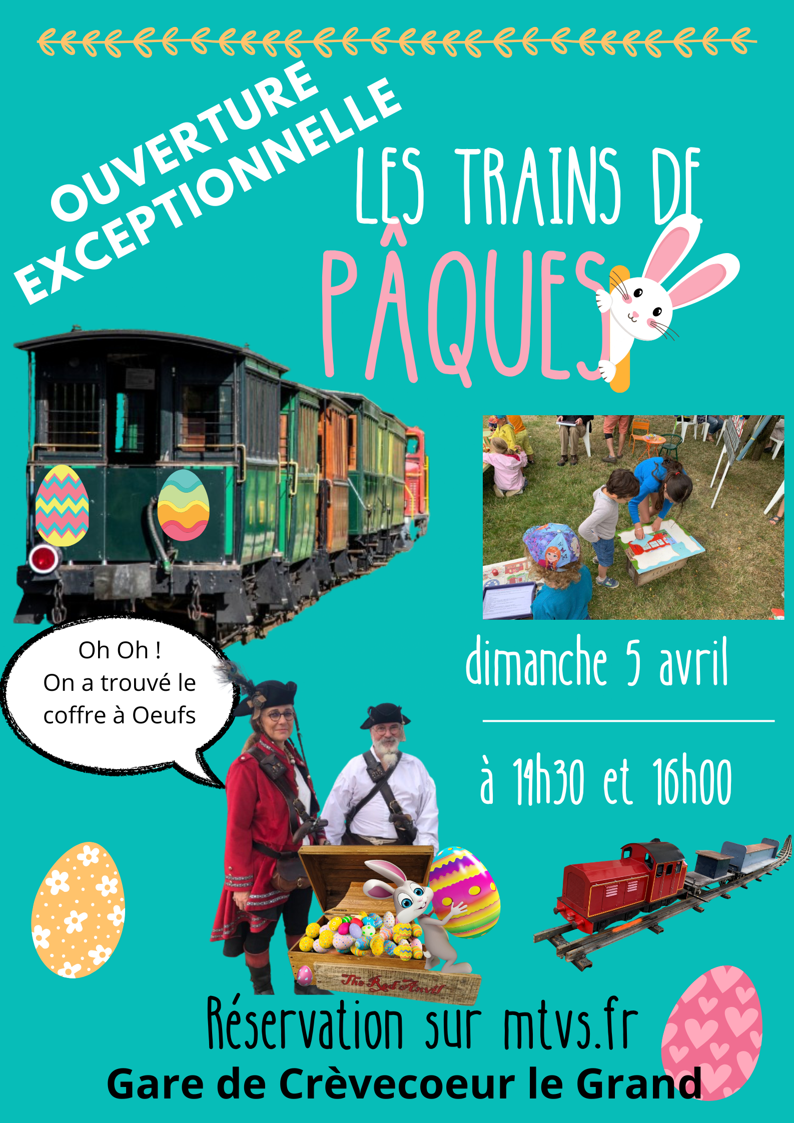 Affiche Pâques 2026